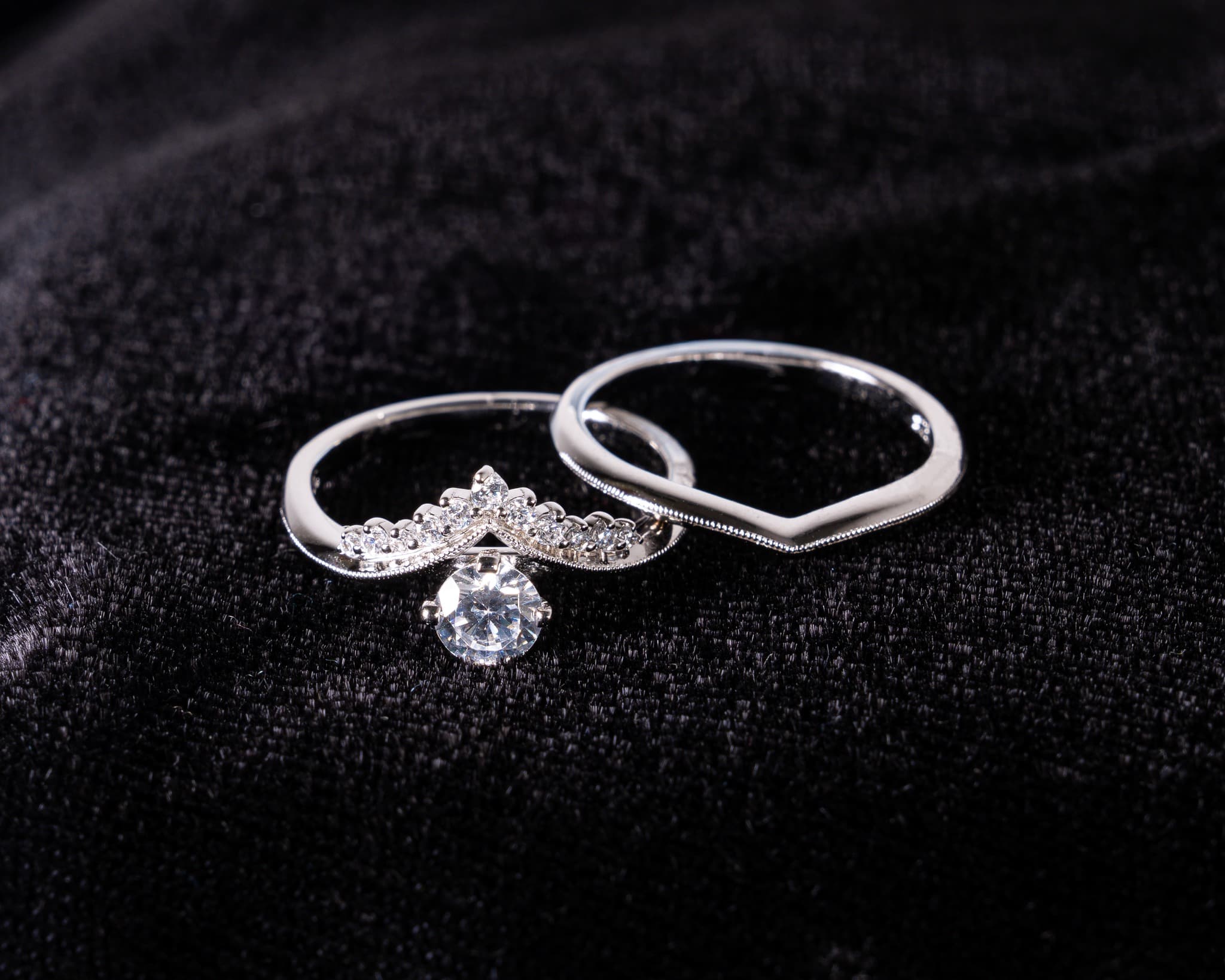 Custom diamond ring